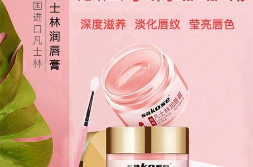 sakose凡士林润唇膏 保湿滋养，让你拥有水润嘟嘟唇